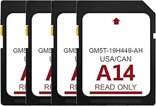 2023 Latest Version Ford Navigation Sd Card for Ford/Lincoln, A14 Navigation SD Card for Newest GPS Map Update with US/Canada Maps GM5T-19H449-AH
