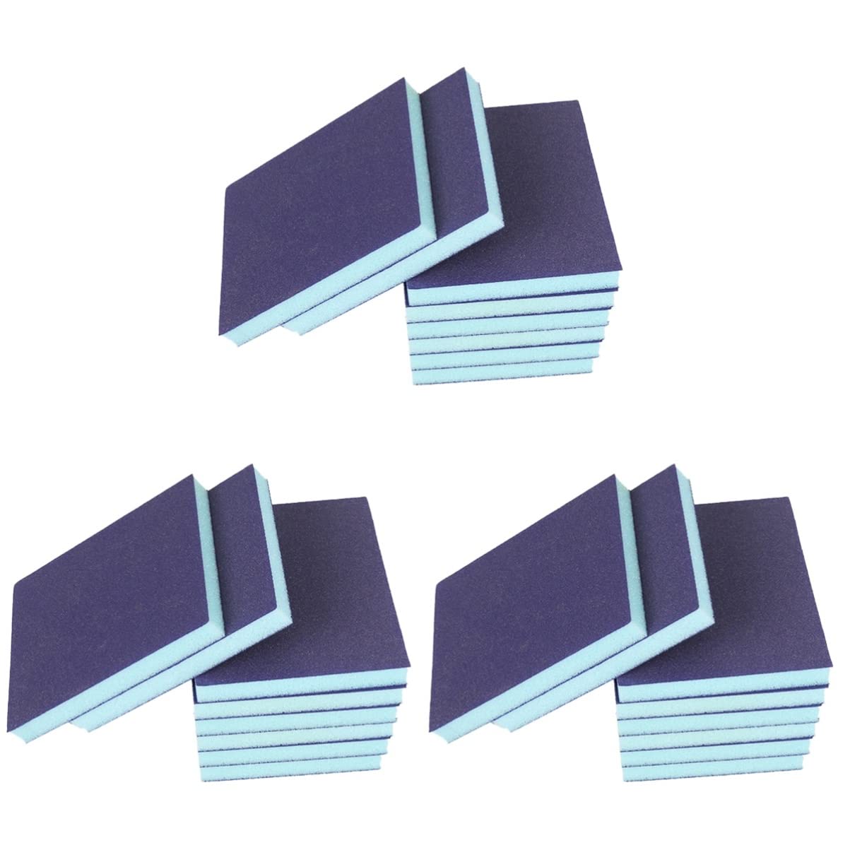 16 Piezas for Herramienta de Limpieza Lijado - Muebles duraderos Madera Carpintería Pulido Bloques de Pared Bloques de Cocina Esponja abrasiva Abrasión Molienda Almohadilla de Piso Mano/707 (Color :