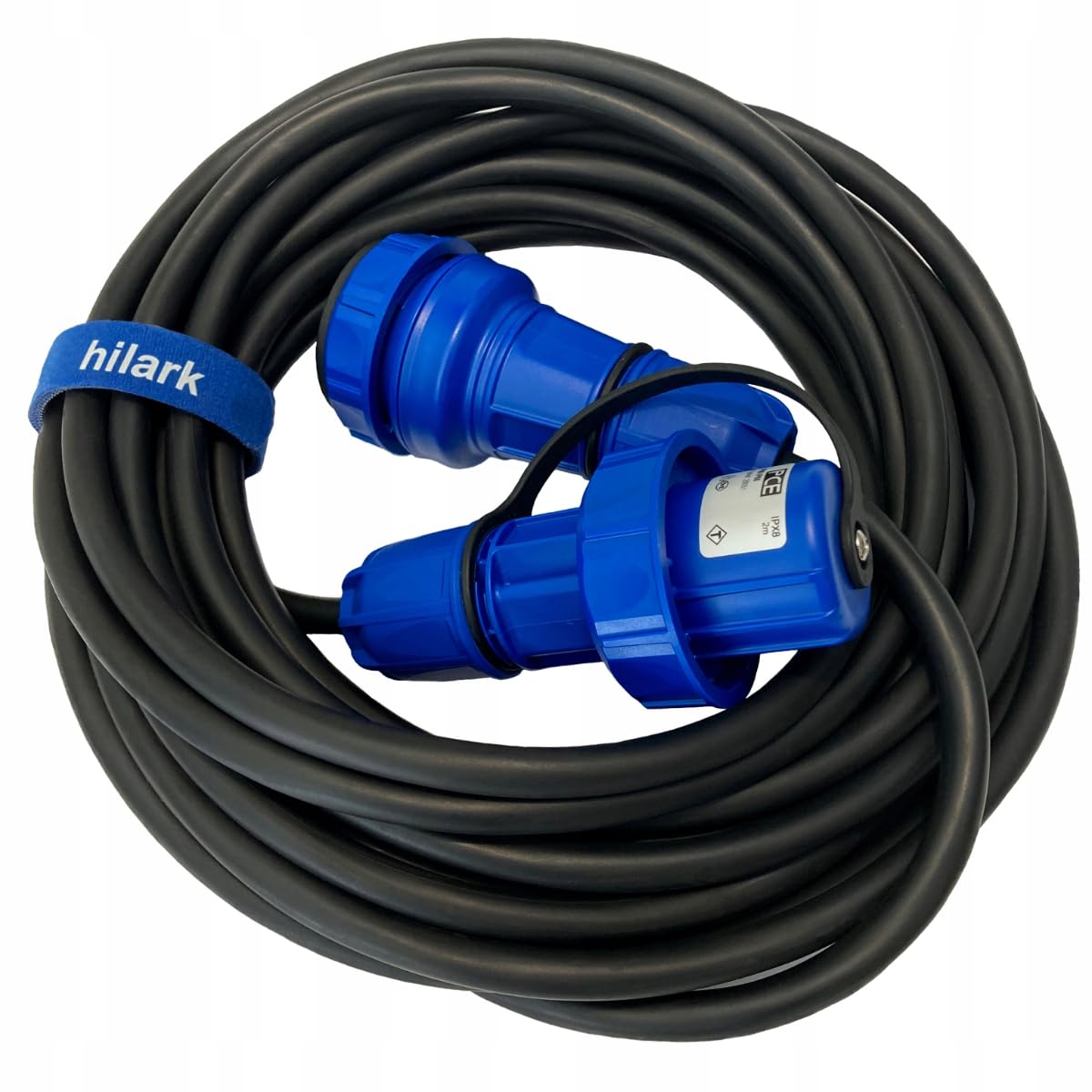 Hilark Cable Tech Unterwasser-Gummiverlängerungskabel H07RN-F 3x2,5 1m