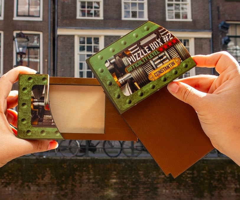 Amazon.com: Recent Toys Constantin Puzzle Box #2 - Wood