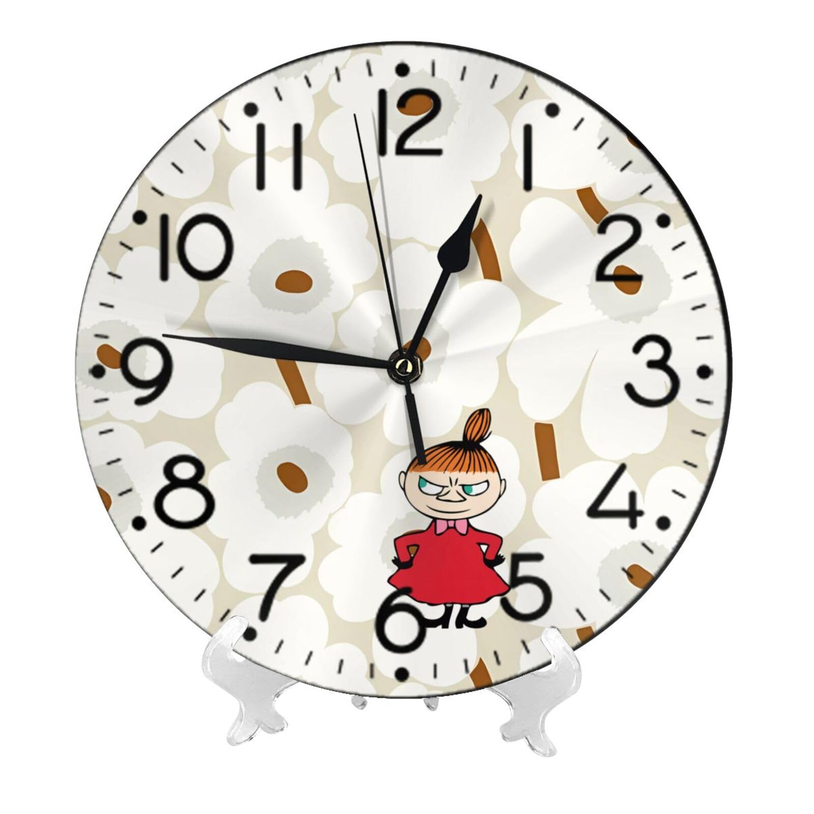 Amazon.co.jp: Asamike 壁掛け時計 北欧のおとぎ話 妖精 リトルミイ