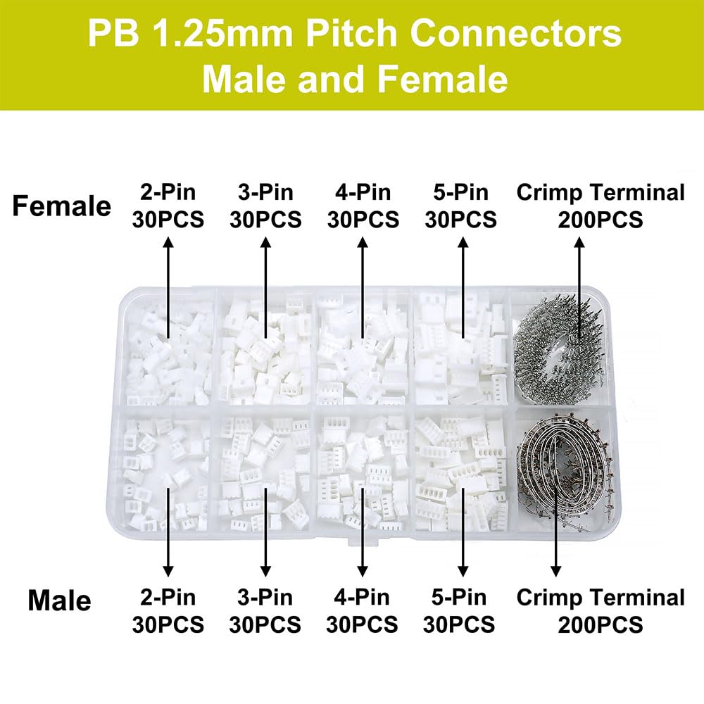 215340-2223 - Molex - Cavo Assemblato, Da Socket A Crimpare Mini-F Jr