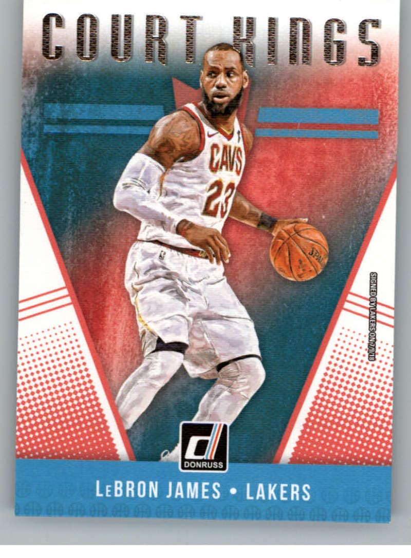 Amazon.com: 2018-19 Donruss Court Kings Basketball Card #19 LeBron 