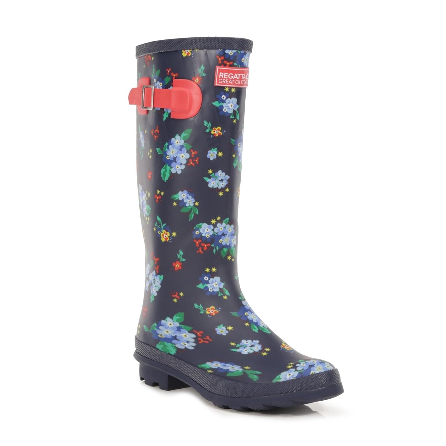 Regatta Women's Ly Fairweath Wellies - Navy/Rebelrd - 7 (41)