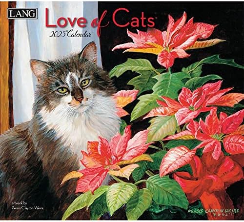 Amazon.com: LANG LOVE OF CATS 2023 WALL CALENDAR : Office Products