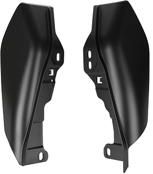 Motorcycle Mid Frame Air Deflectors Heat Shields Kits Fit for Harley Davidson Touring Street Glide Road Glide Electra Glide Road King Ultra Limited Tri Glide CVO 2009-2024 Matte Black