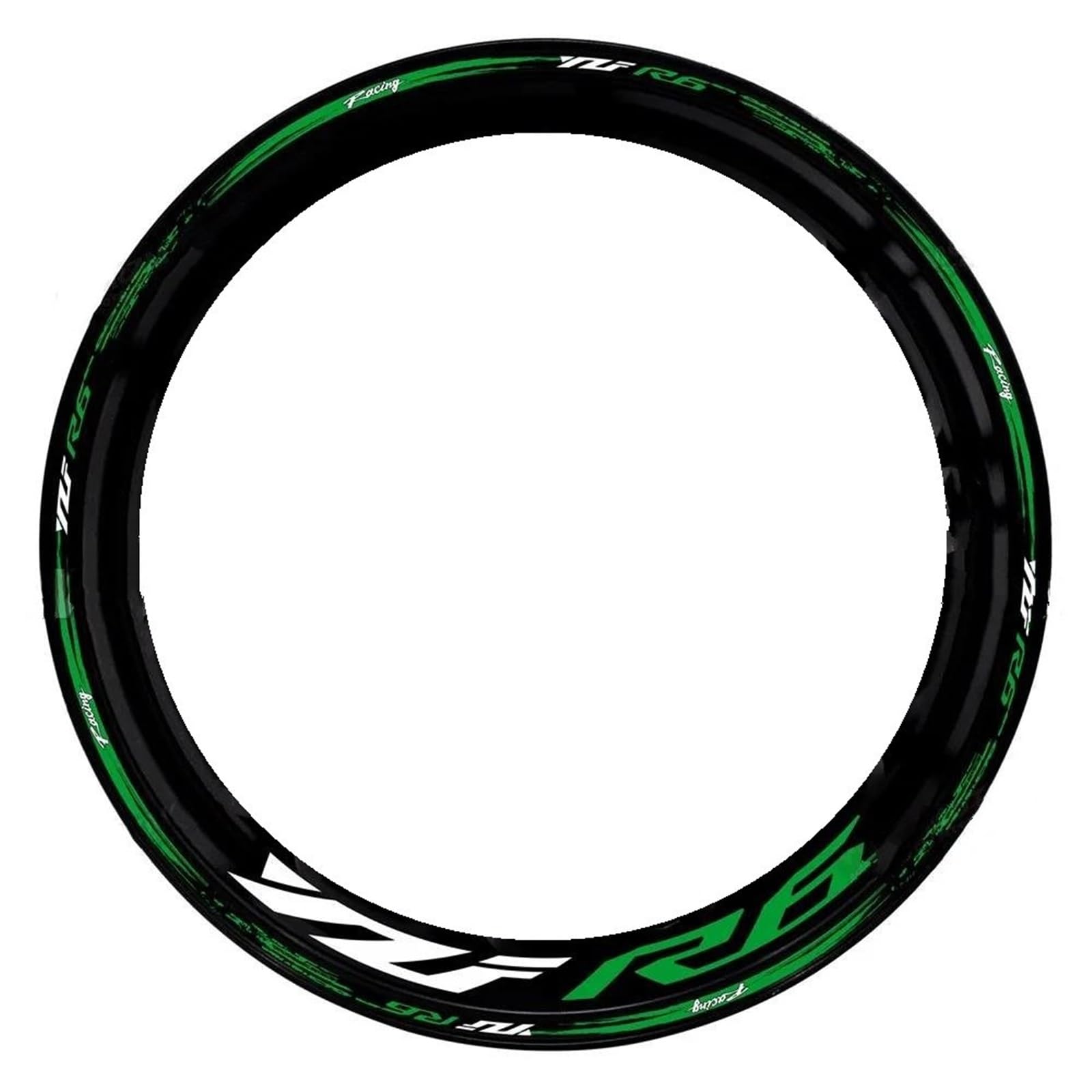 Wheel Stickers Motorcycle Wheel Stickers for YZF-R6 YZF R6 Rim Sticker Hub Decals Night Reflective Decorative Rim Reflective Decal