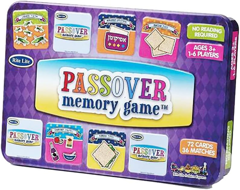 Rite Lite Passover Memory Games Amazon.co.uk Toys & Games