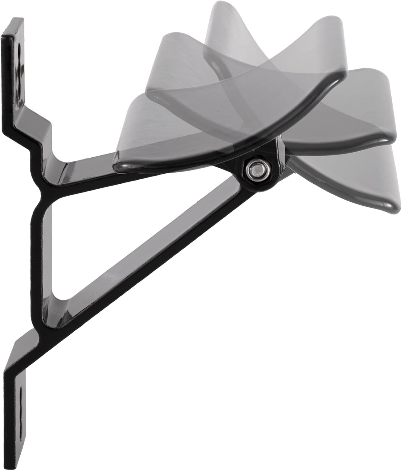 RecPro RV Awning Roller Cradle Support | Black