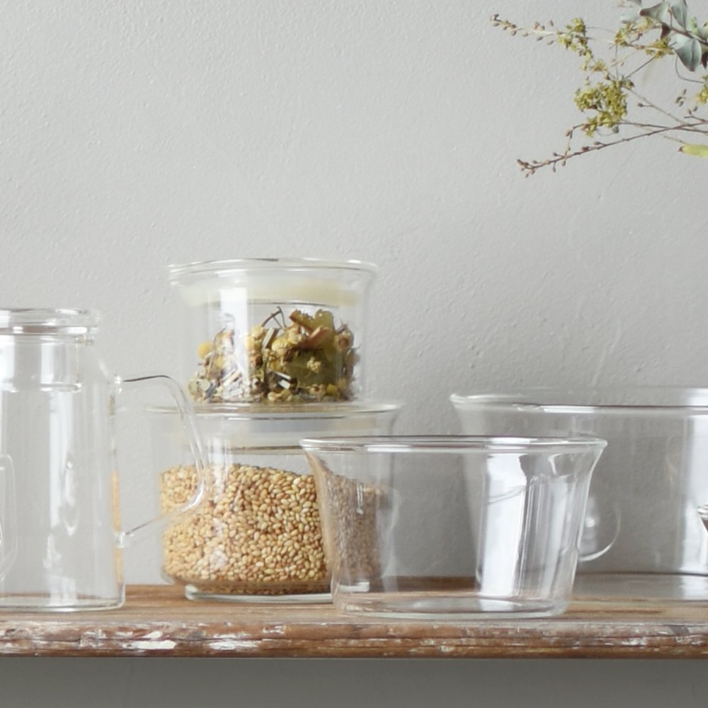 Amazon｜KINTO(キントー) CAST キャニスター 60x50mm 耐熱ガラス 保存