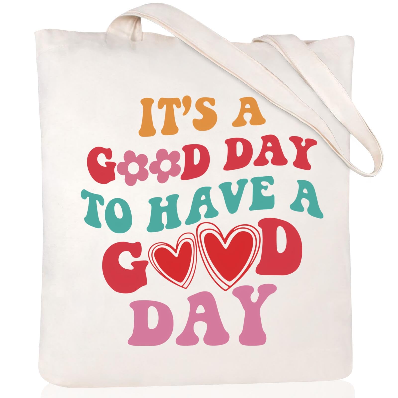 see image for pattern Andeiltech Canvas Tote Bag for Women Aesthetic Cute Cat Shopping Grocery Reusable Bags with Inner Zipper Women Gift