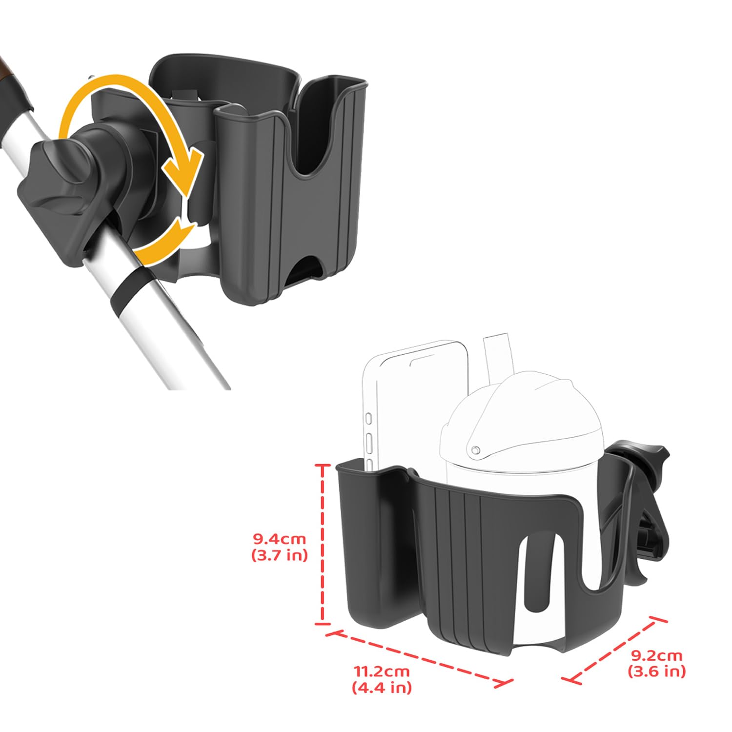 uppababy piggyback cruz UPPAbaby Cruz V2/V3 PiggyBack – Berg's Baby & Teen Furniture main image 0