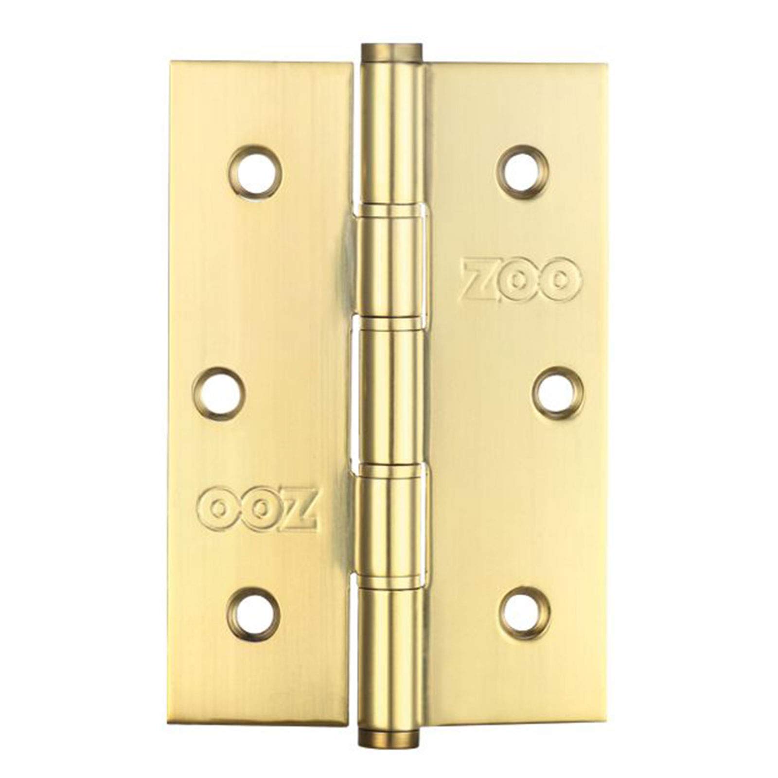 Zoo Hardware Slim Knuckle Ball Bearing Hinge - 76mm x 52mm - PVD