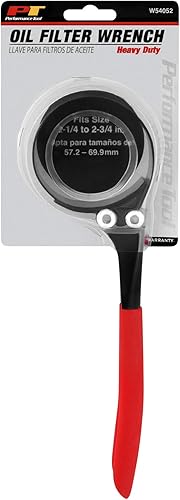 Miniatura 2 de Performance Tool W54052 Llave de filtro de aceite de 2-14 pulgadas a 2-34 pulgadas para cambios de filtro fáciles y eficientes
