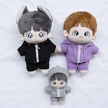 Amazon.co.jp: Xyrmync ぬい服 10cm 15cm 20cm パーカー パンツ