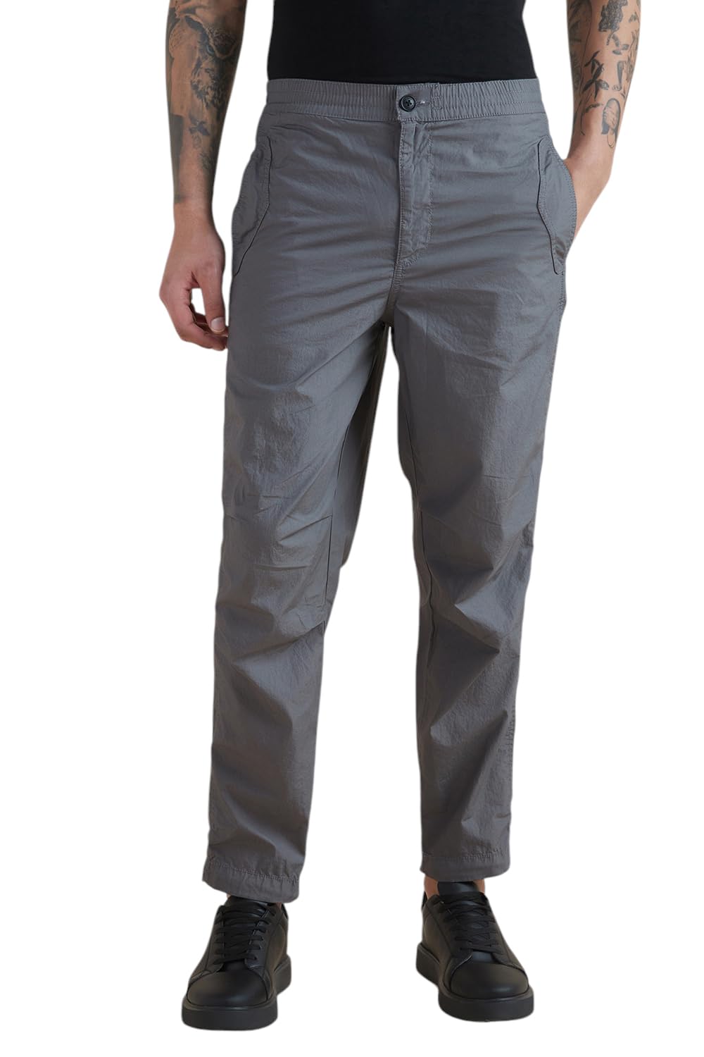 allen solly Men's Regular Casual Pants-picture-20