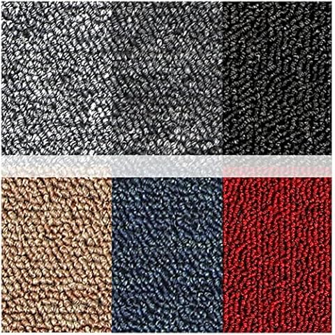 Triclicks 20 x Carpet Tiles 5 SQM Heavy Duty Home Commercial Retail Office Shop Premium Flooring Rugs Floor Tile Hardwearing Anti-Slip Floor Covering, 50 x 50cm Each (Dark Blue) Cover