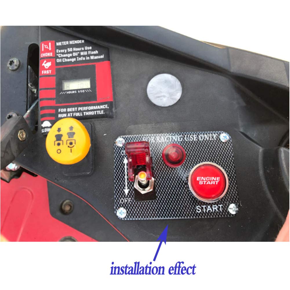 12V Ignition Switch Panel Race Car Ignition Starter Switches with