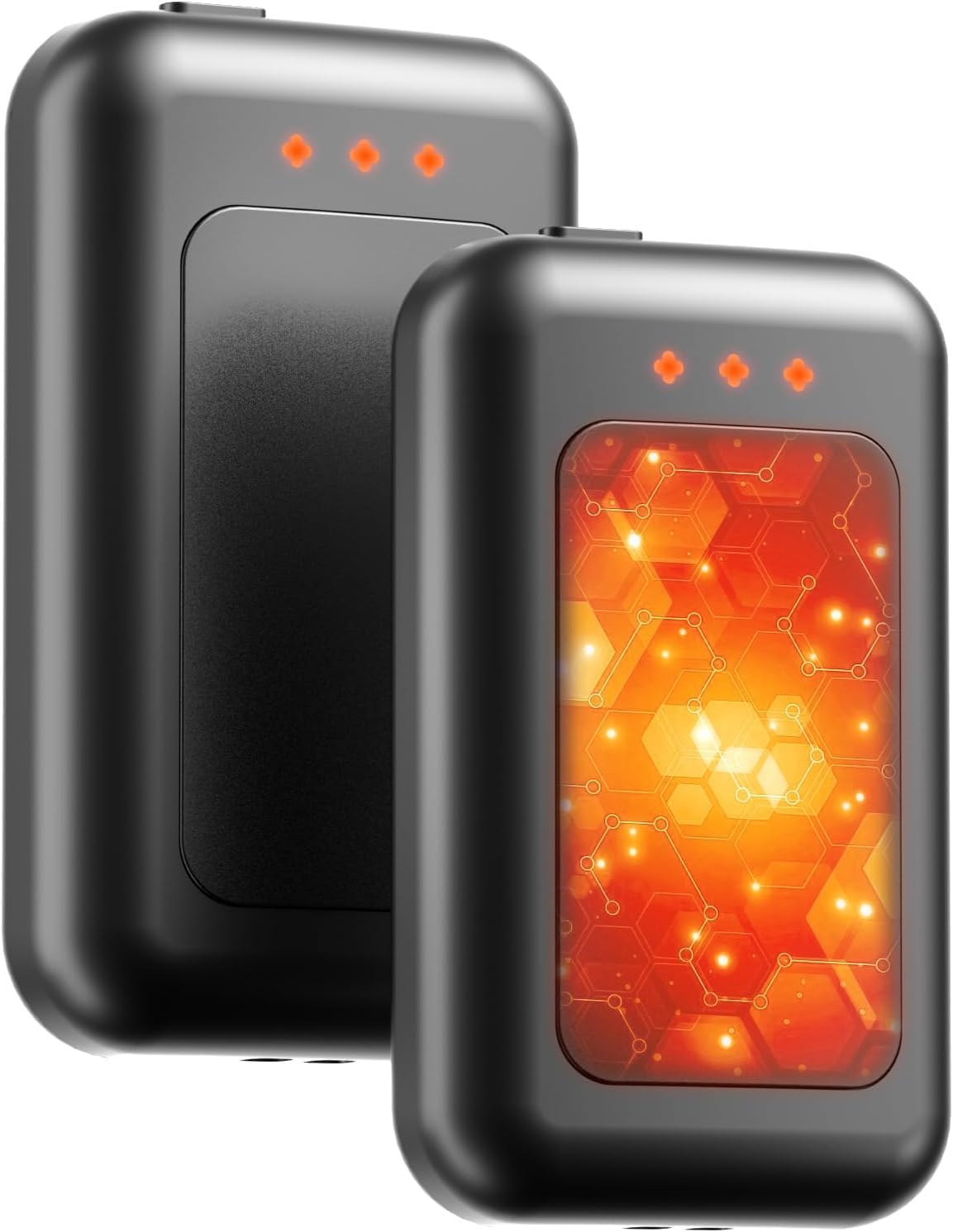 Hotdot Hand Warmers Rechargeable, 1 Pack 3200mAh Electric Hand Warmer, 16 Hours Lasting, Great for Outdoors, Camping, Gifts for Women Men, Black