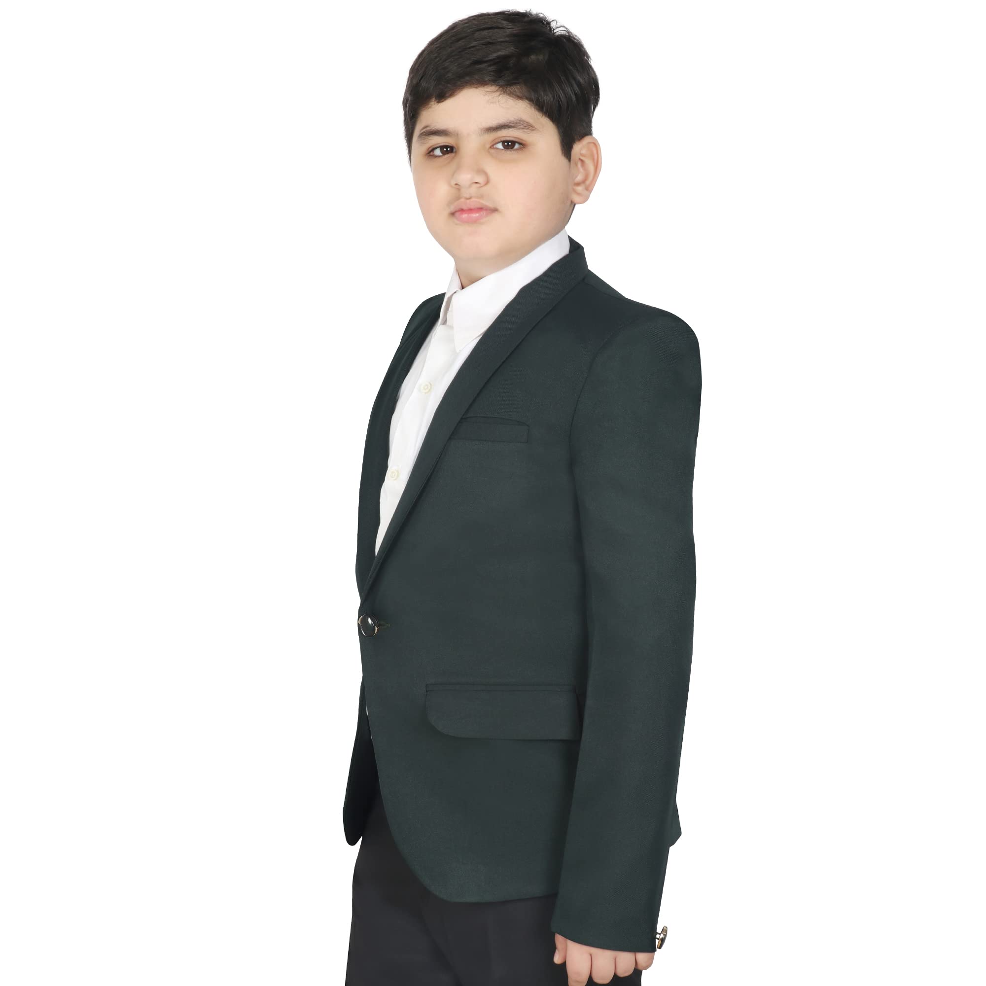 SGDONOR Green Blazer for Boys 1