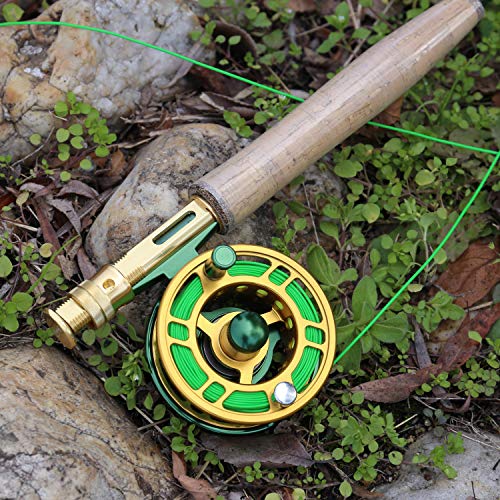 Image of Sougayilang Fly Fishing Rod Reel Combos with Lightweight Portable Fly Rod and CNC-machined Aluminum Alloy Fly Reel,Fly Fishing Complete Starter Package