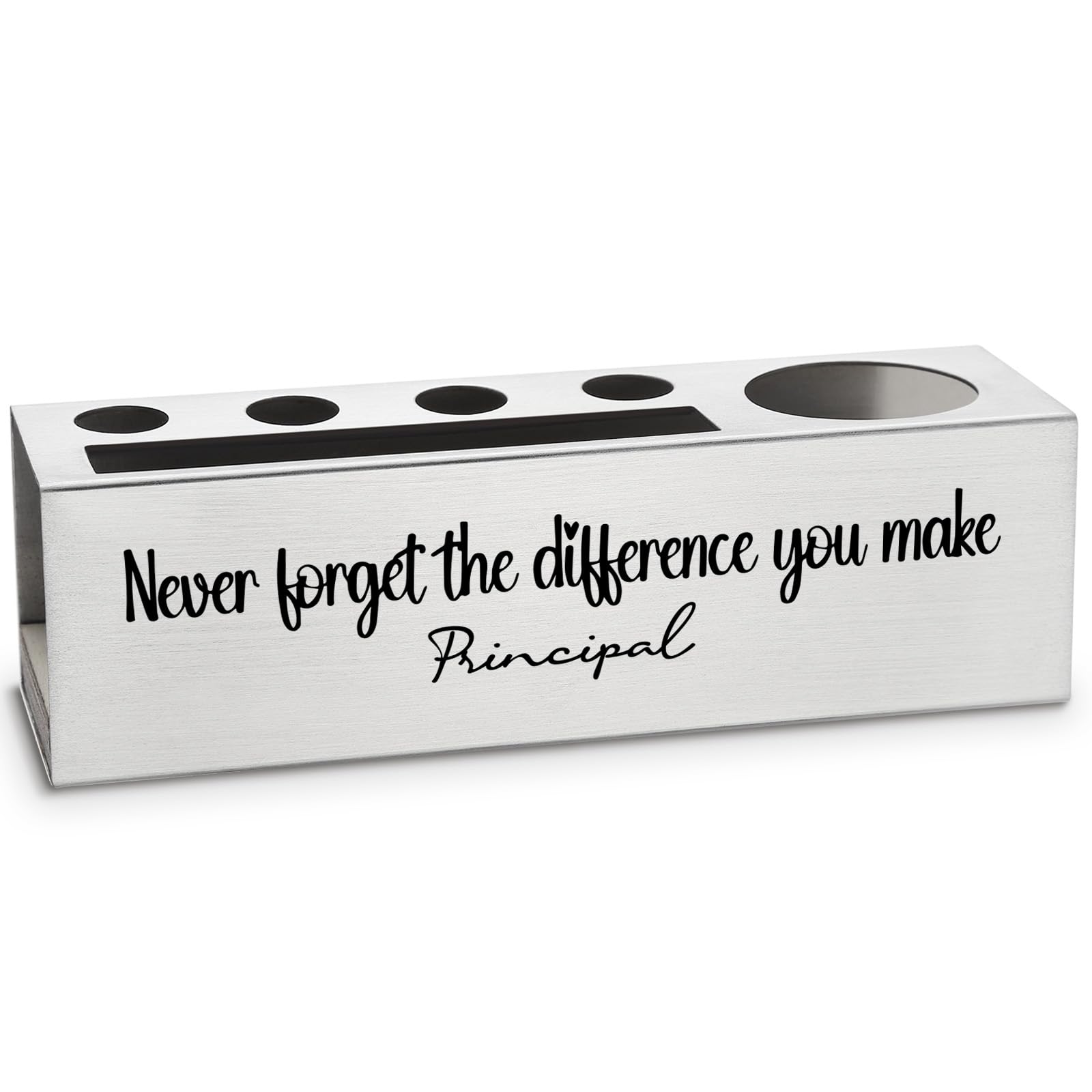 vizuzi Principal Gifts for Women, Men, Appreciation Thank You Gifts for School Principal Week Supplies Pencil Pen Holders Zgg33