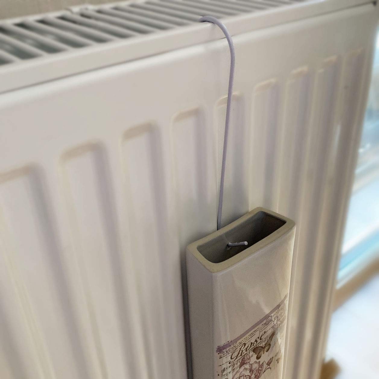 Umidificatori Da Termosifone Metrox - Set Da 2 In Ceramica, 750 Ml | Per Un Clima Sano In Casa - Foto 2