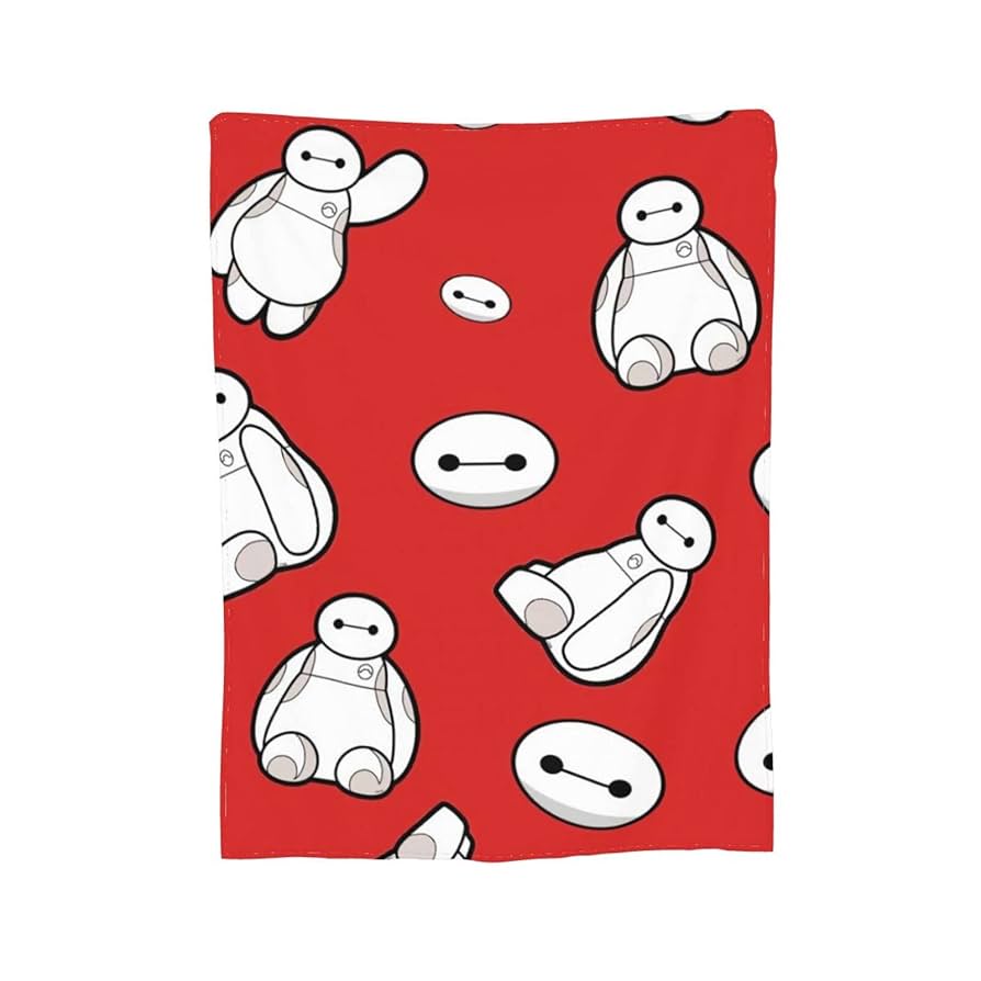 Amazon｜毛布 ベイマックス アニメ ブランケット 厚手 100×125cm