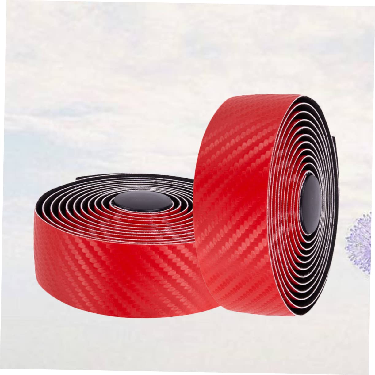 Kisangel 4rollos Cinta De Manillar De Bicicleta De Para Carretera Antideslizante y Duradera De Rojo Para Hombres y Mujeres