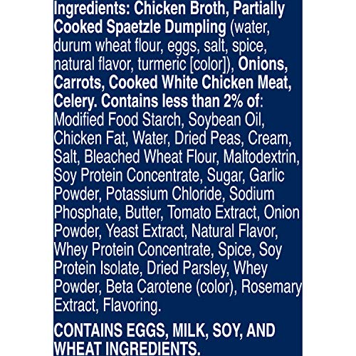 Image of Progresso Soup, Traditional, Creamy Roasted Chicken with Herb Dumpling Soup, 18.5 oz Cans