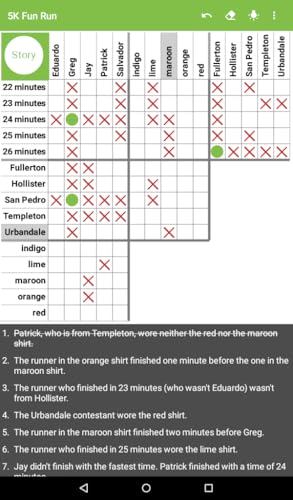 Logic Puzzles - Mind Teaser Grid Game #TOP1