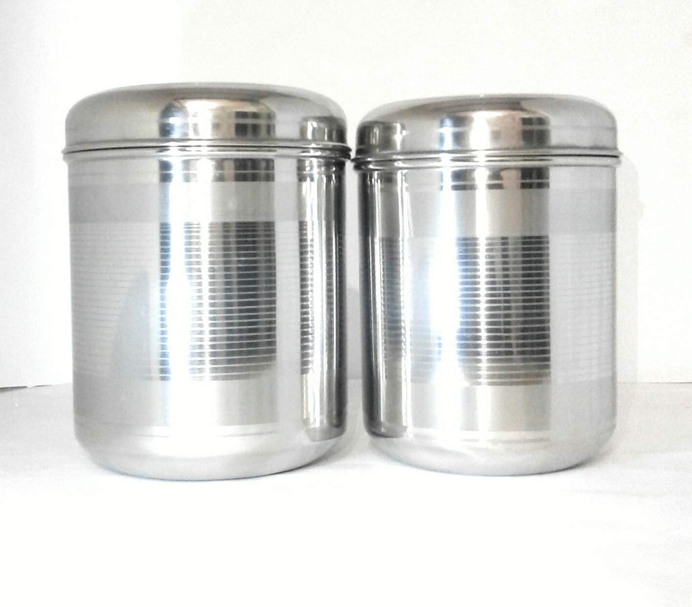Buy JGS Stainless Steel Container With Lid - 1.5 kg, 2 kg, 2