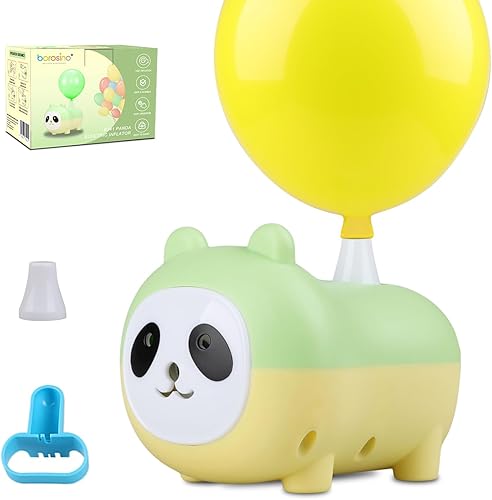 Bomba de globo eléctrica 110 V 450 W portátil pequeño panda globo inflador máquina bomba de aire para globos guirnalda arco decoración fiesta