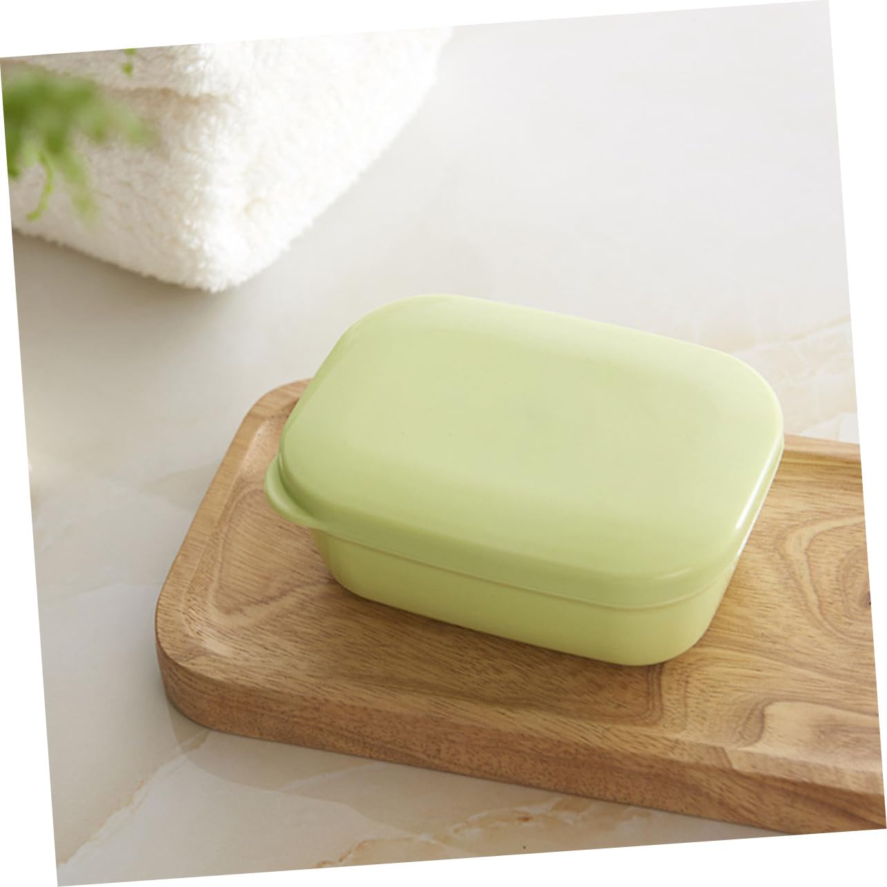 BESTOYARD 15piezas Contenedor De Jabón De Viaje con Tapa Caja De Jabón y Portátil para Baño y Exterior