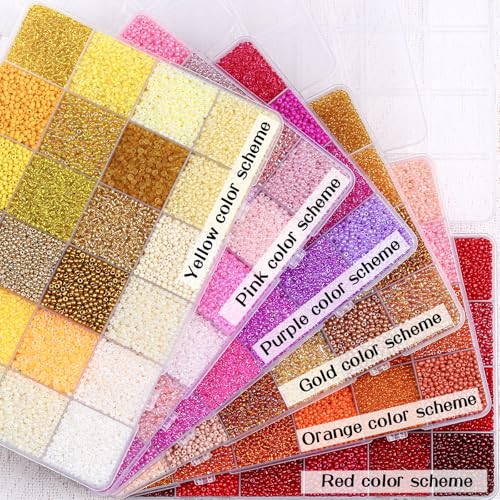 Petites perles à broder en verre et boîtes de rangement à offrir aux passionnés - 7