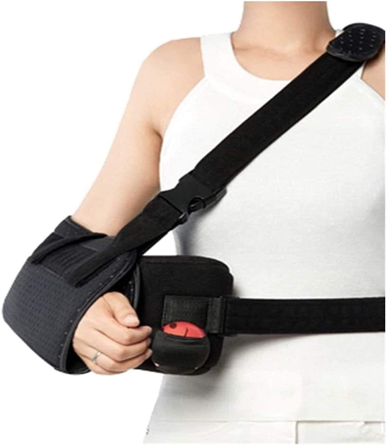 Soportes para Brazos, Coderas con Almohada y Bola Inmovilizador de Hombro Rotor Cuff Sling Inmovilizador Brace para dislocación o subluxación de Hombro