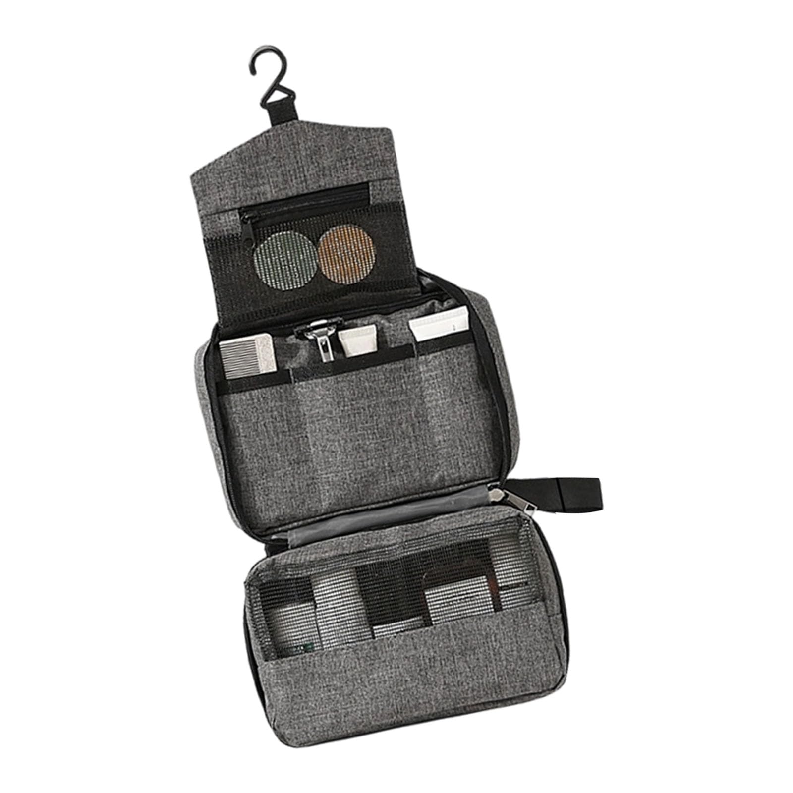 Jazuaiao Portable Cosmetic Organizers with Multiple Pockets and Dry Wet Separation Ideal for Gym Use and Travel Convenience Camping Bag