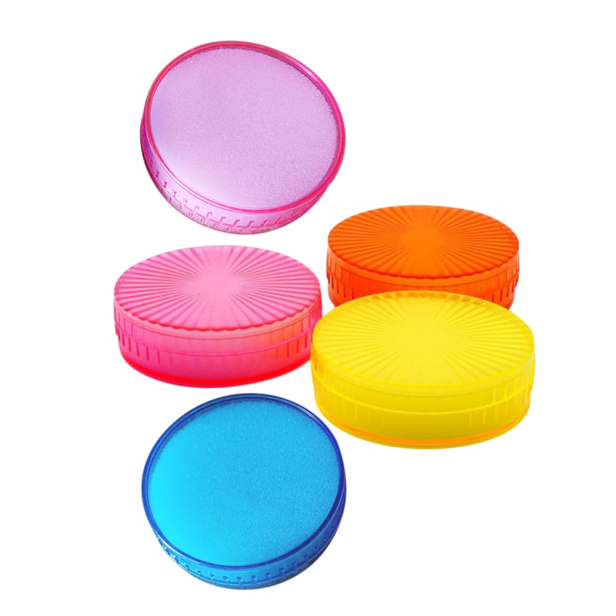 5pcs Non-slip Fingertip Tool Money Counting Sponge Cylinder Wet Moistener for Efficient Cash Counting Banks and Stores and Easy to Clean