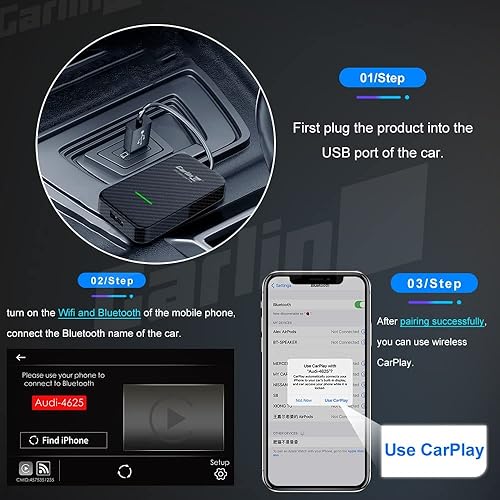 Miniatura 4 de CarlinKit CarPlay inalámbrico 3.0