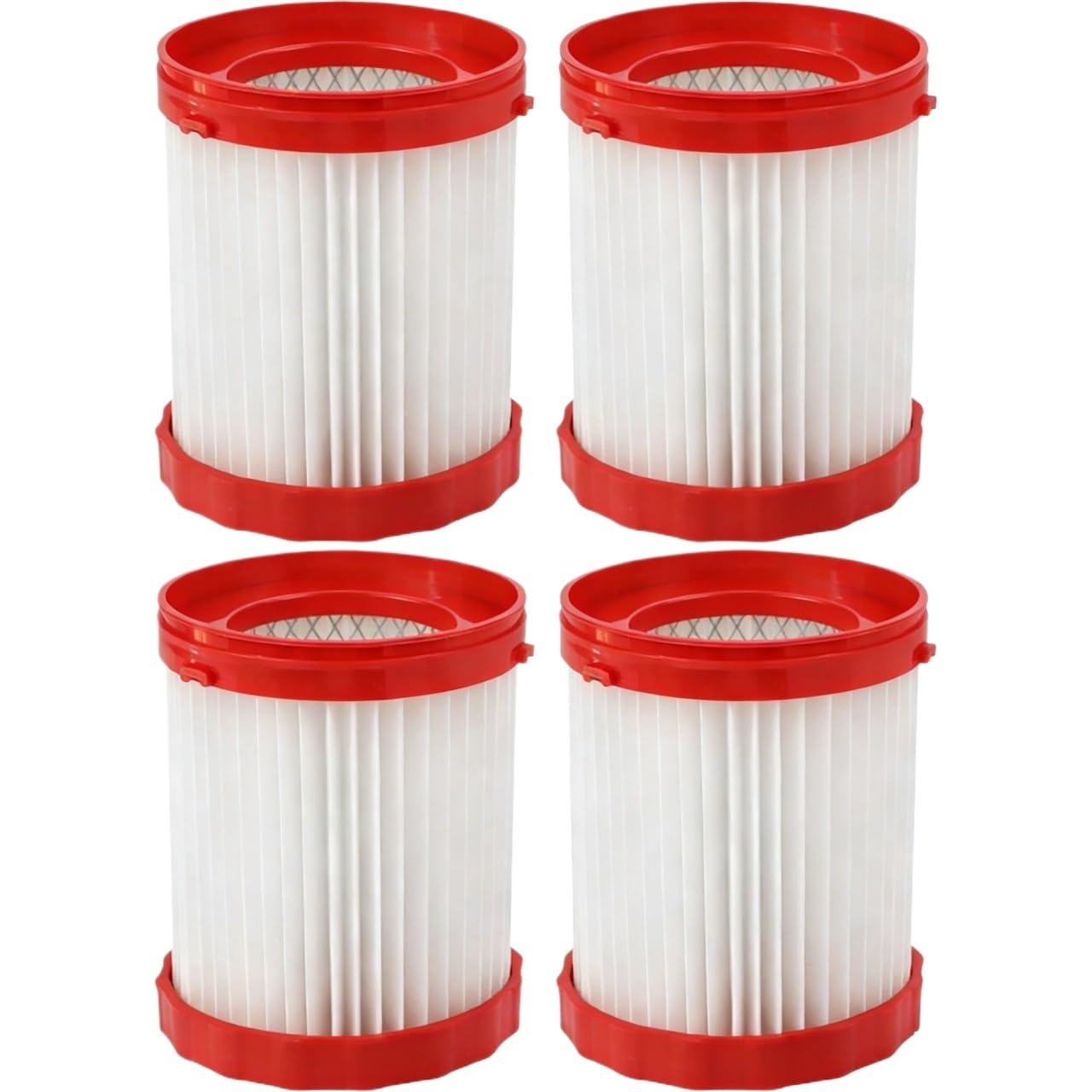 Vakuumfilter VF320H, Kompatibel for BOSCH, GAS18V-3 GAS18V-10L 18V 2,6 Gallonen Nass-Trockensauger-Teile(4pcs)