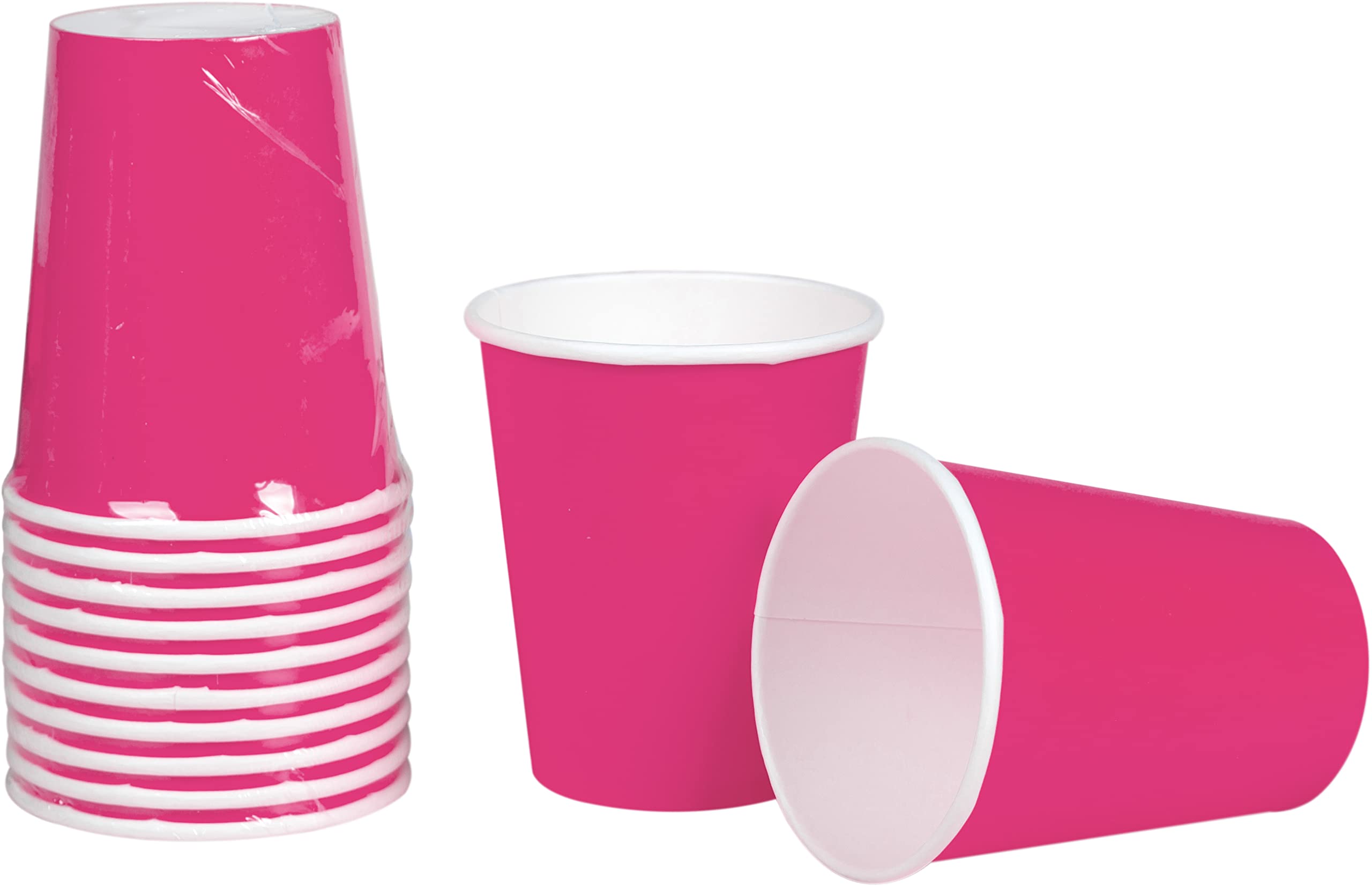Fdit 30 Bicchieri di Carta per Feste Festive, Accessori per Bambini, 2 Confezioni di Decorazioni per Ragazze e Ragazzi per Feste per Bambini