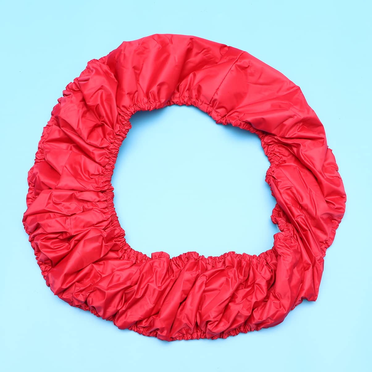 VICASKY 1pc Trampoline Cover Protector Red Sponge Replacement for Round Trampolines Easy to Install Protects Jumpers from Frame and Springs