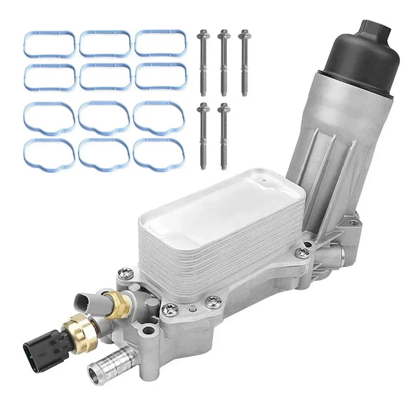 Radiatore Rafredamento Motore Radiatore olio Radia Filtro olio motore in alluminio 68105583AF Adatto per Dodge Journey Adatto per Challenger Adatto per Jeep Adatto per Grand