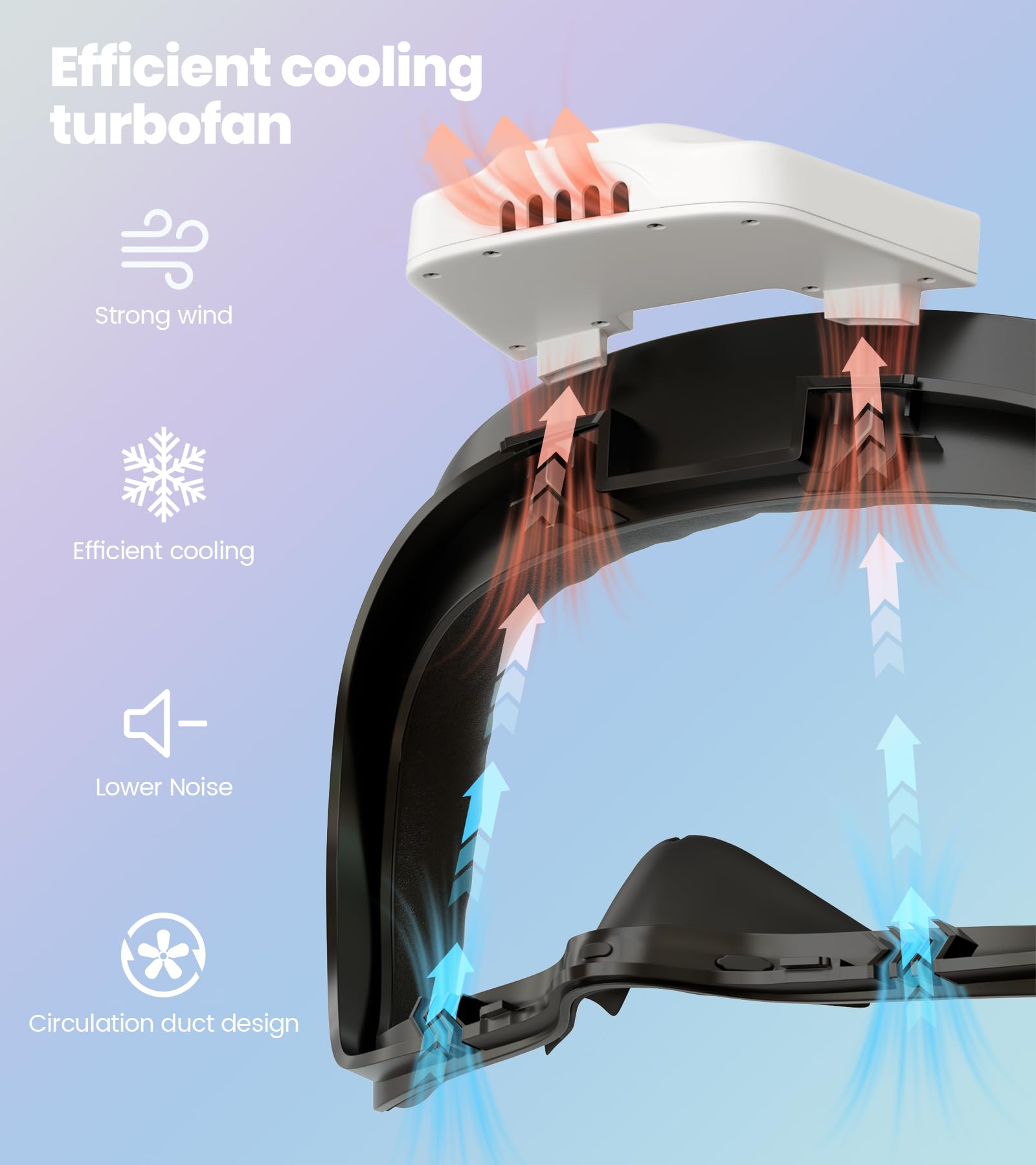 Amazon.co.jp: NVNV VRファン Oculus Quest 2用 - 曇り止め空気循環