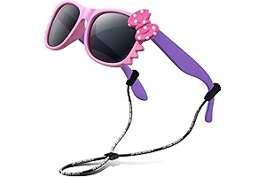 Toddler Girl Sunglasses Age 2: RBK002 Polarized UV Protection