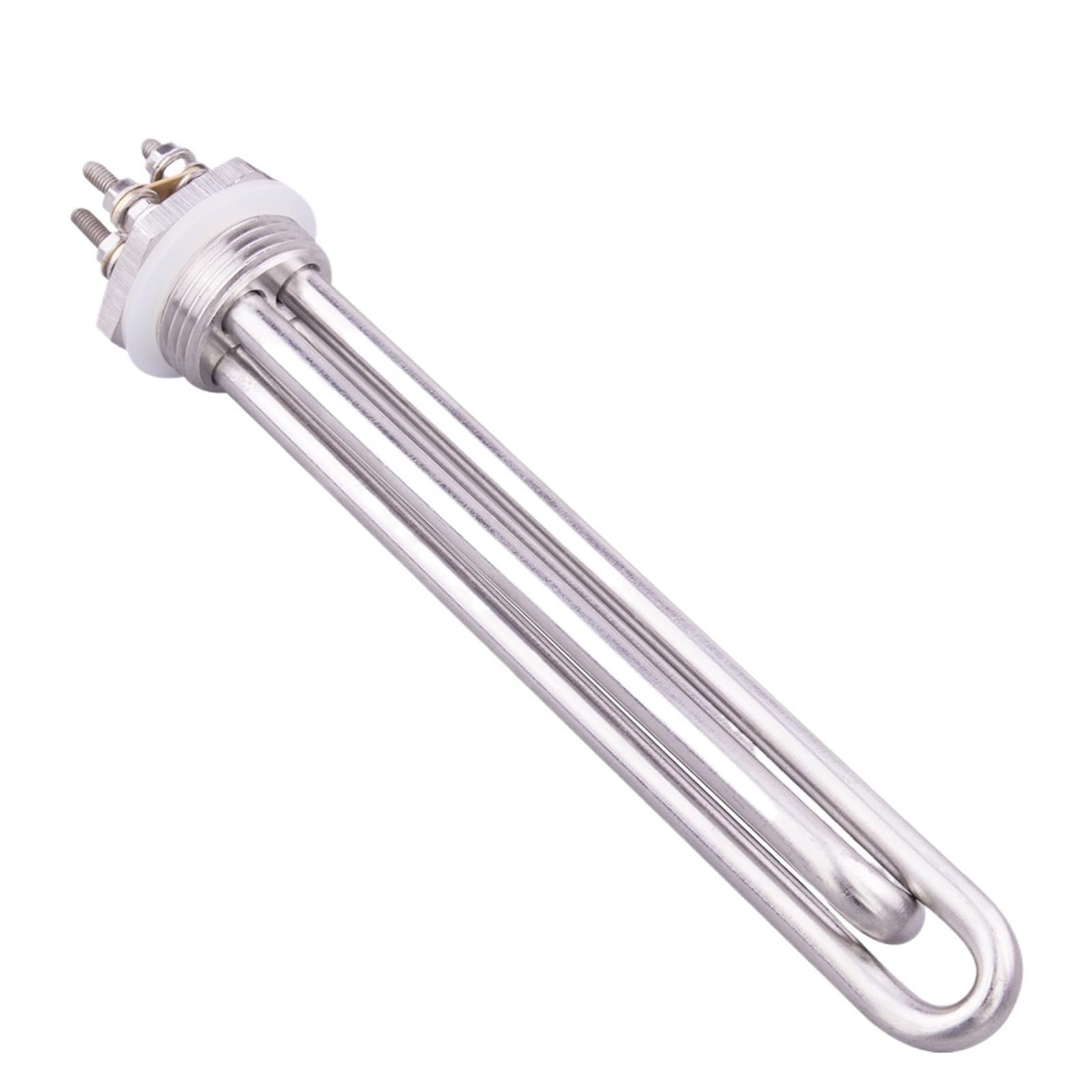 12V Heizelement Immersion Wasser 1 Zoll BSP DN25 100W 200W 300W 400W 600W Elektrische Solar Rohr Heizung Waschmaschine Ersatzteile(With locknut,12V 600w)