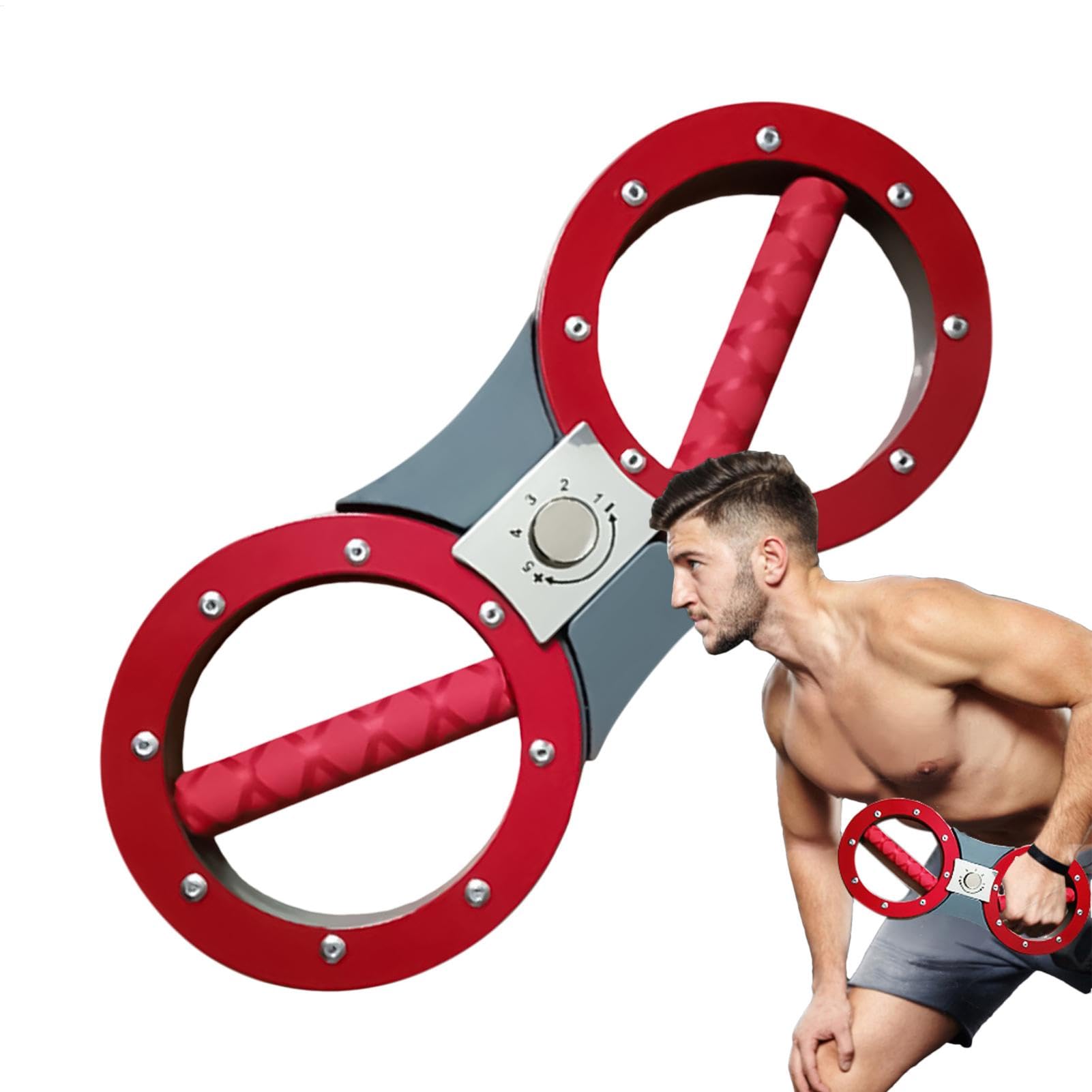 Burn Machine Grip Strength Trainer 3,6-8,2 kg Macchina rotatore regolabile Avambraccio Allenatore Forza Braccio e Spalla Forza Macchina per Formazione Avambraccio Esercizio Forbraccio Rafforzatore