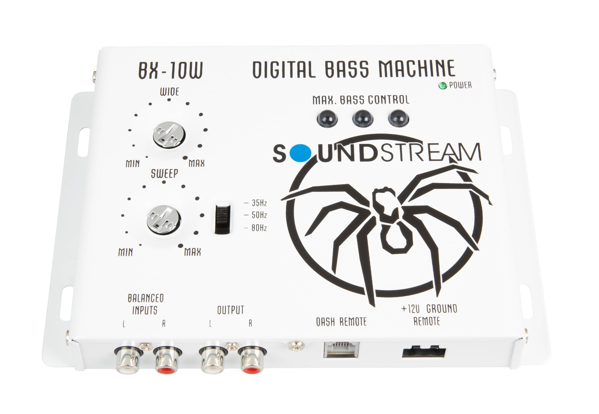 BX-10W Digital Bass Reconstruction Processor with Remote (White)