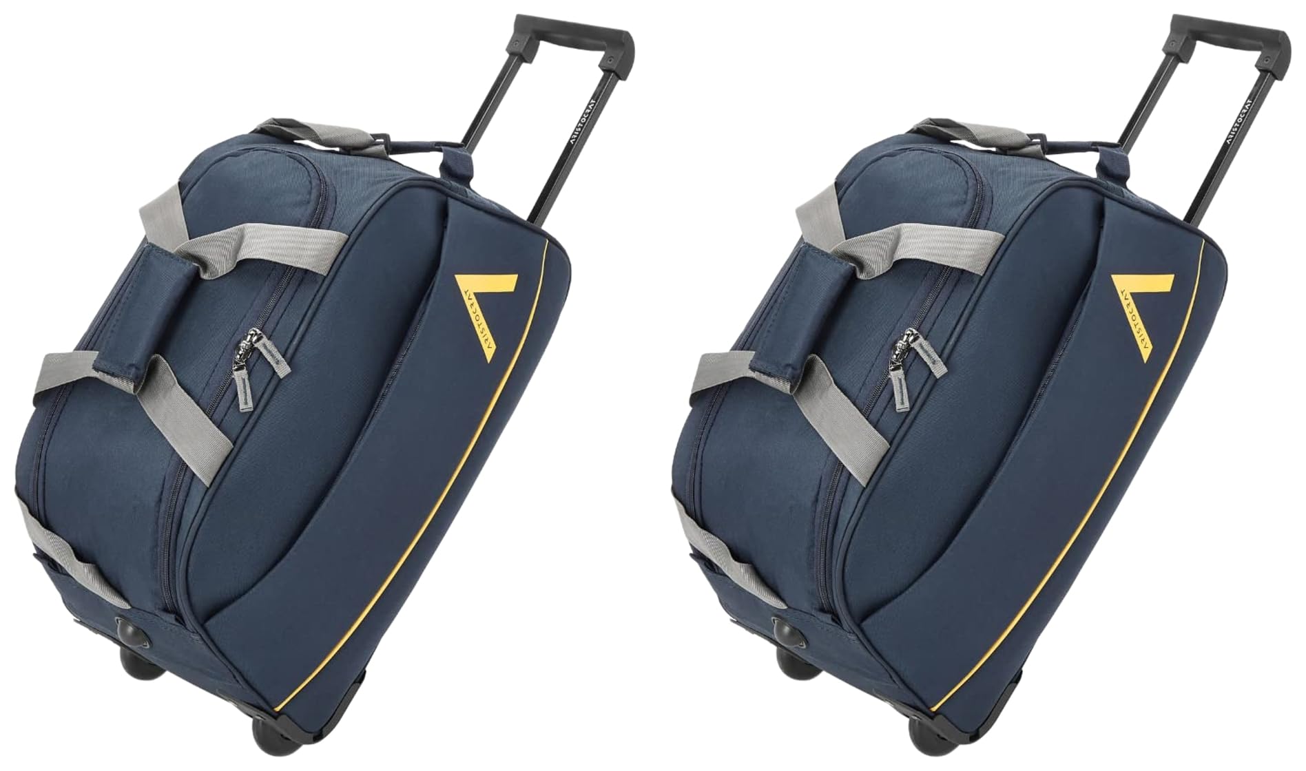 Cadet Polyester 62 Cms Wheel Travel Duffle Bag (Blue), W-30 CM & Aristocrat Cadet Polyester 52 Cms Wheel Travel Duffle Bag (Blue), 30 Centimeters-image-8