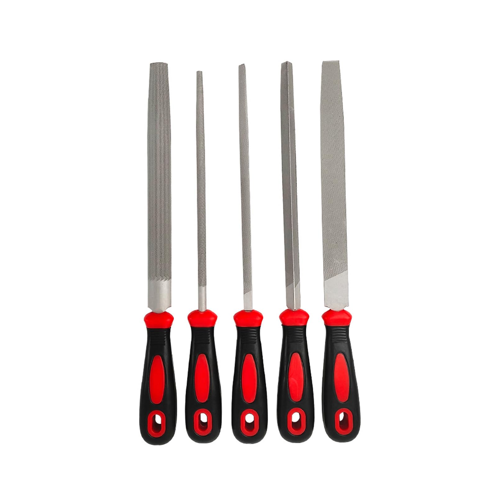 5 unidades de 6/8 / 10/12 pulgadas colección de limas de acero al carbono resistente para carpintería y metalurgia, surtido para manualidades y esculpir limas de carpintería y trabajo de metal